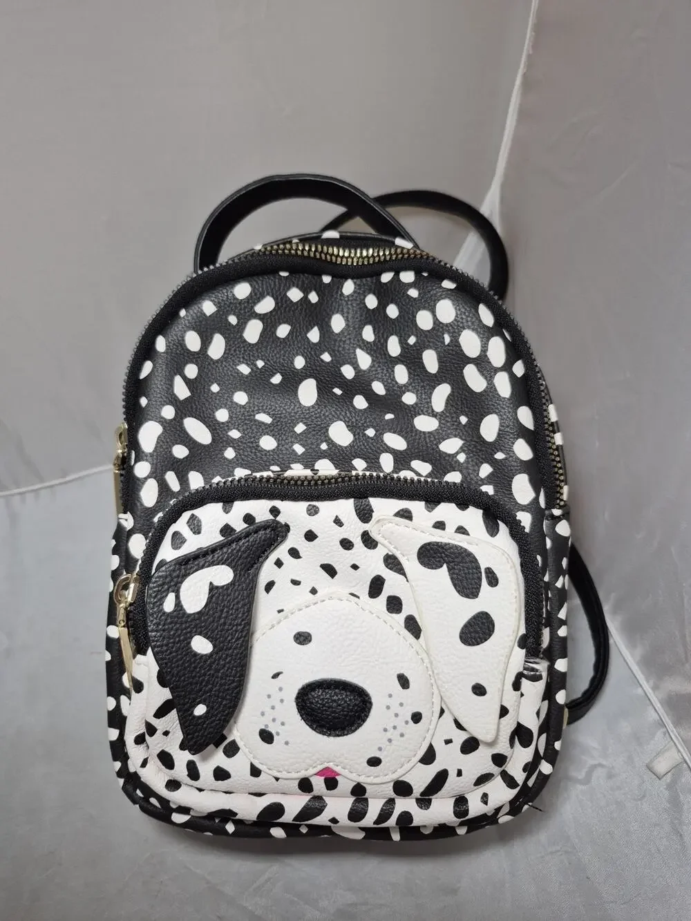💥 Betsey Johnson Mini Backpack Kitsch Dalmation Dog